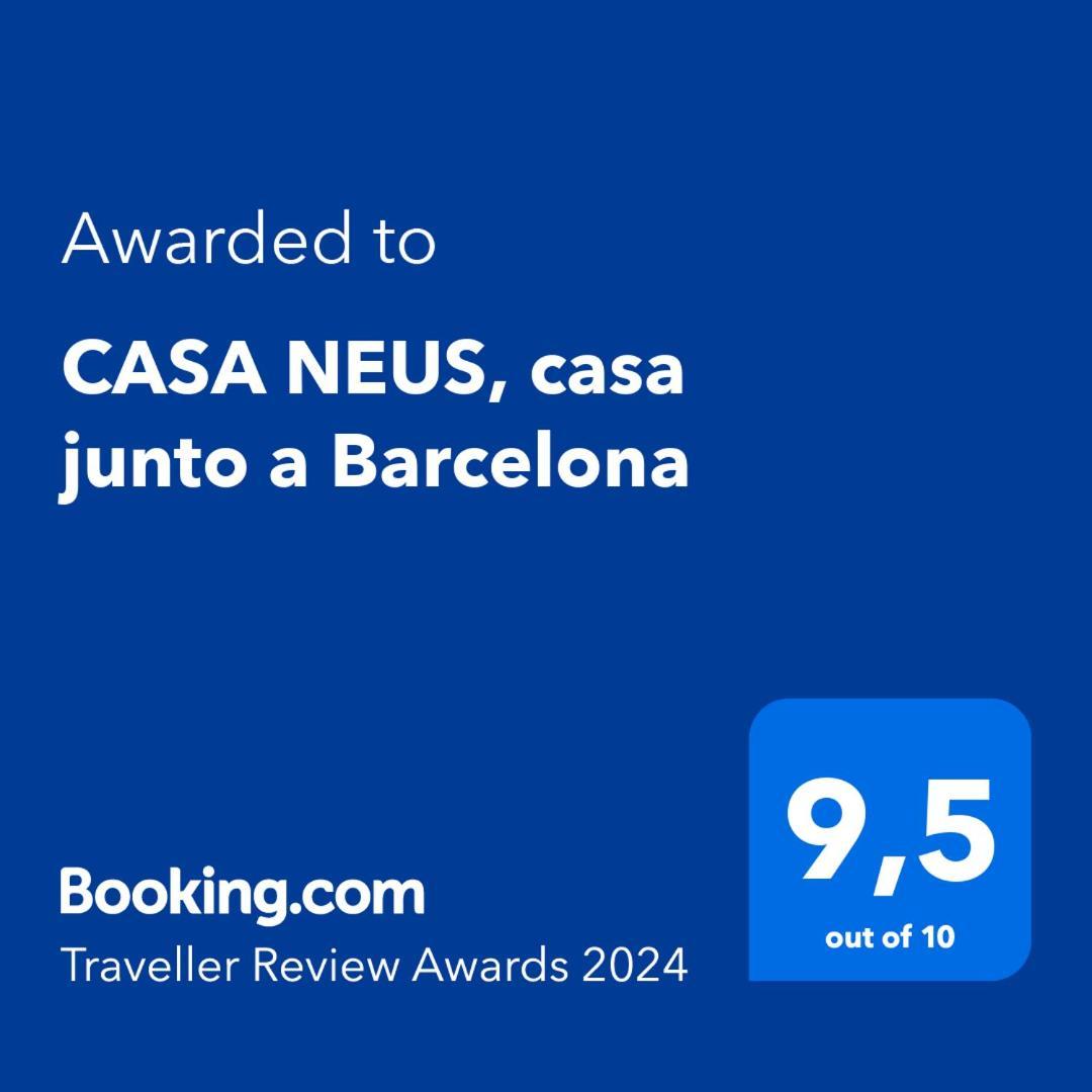 Casa Neus, Casa Cerca De Barcelona Villa Sant Feliu de Llobregat Dış mekan fotoğraf
